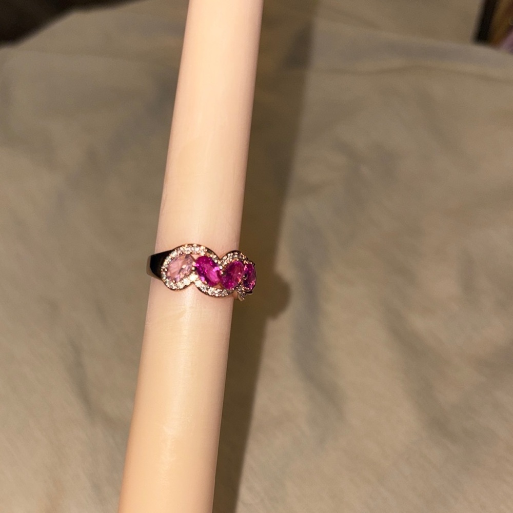 Pink Gemstone Ring - Picture 3 of 5
